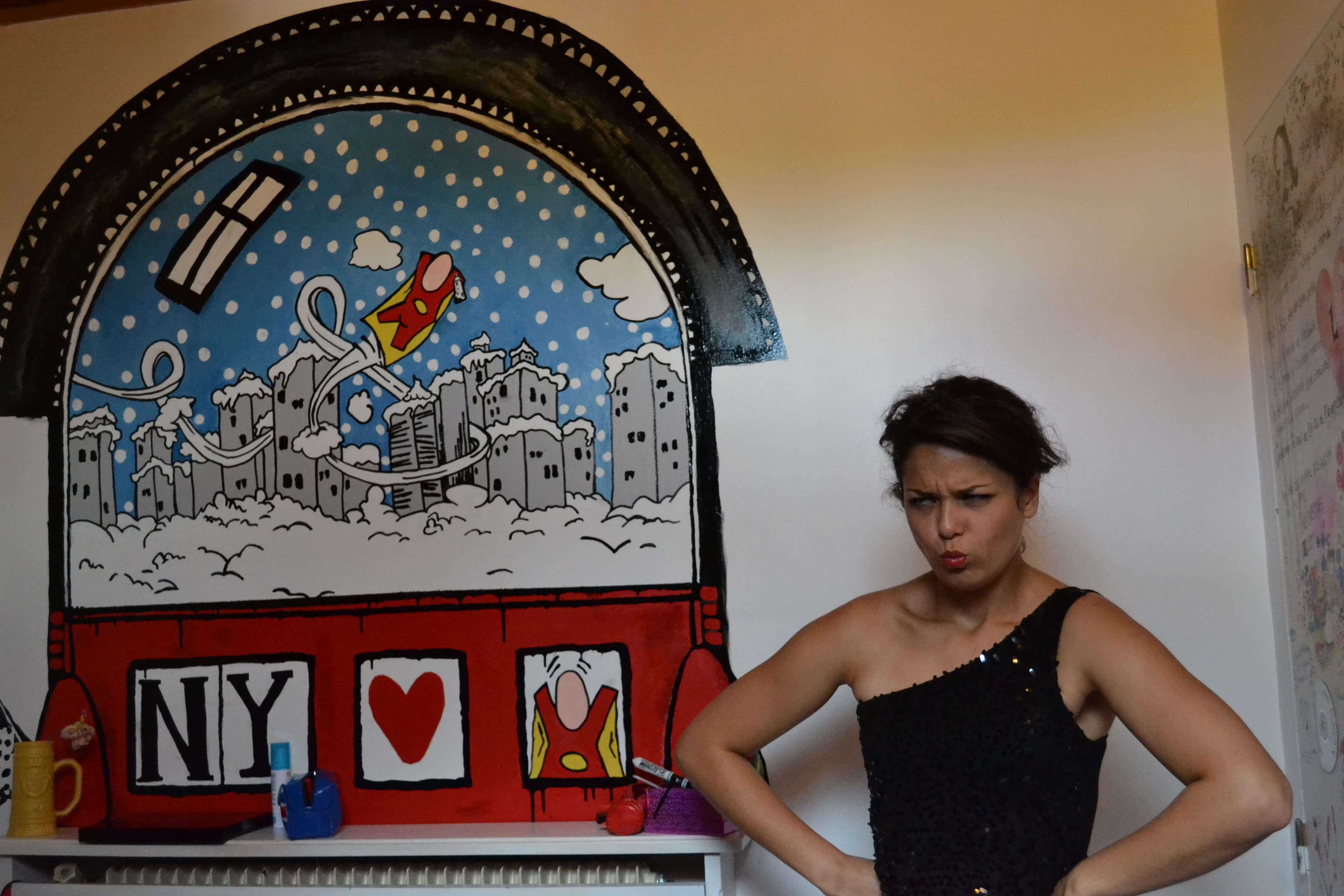 Chambre d’adolescent -Street art - Vue 2