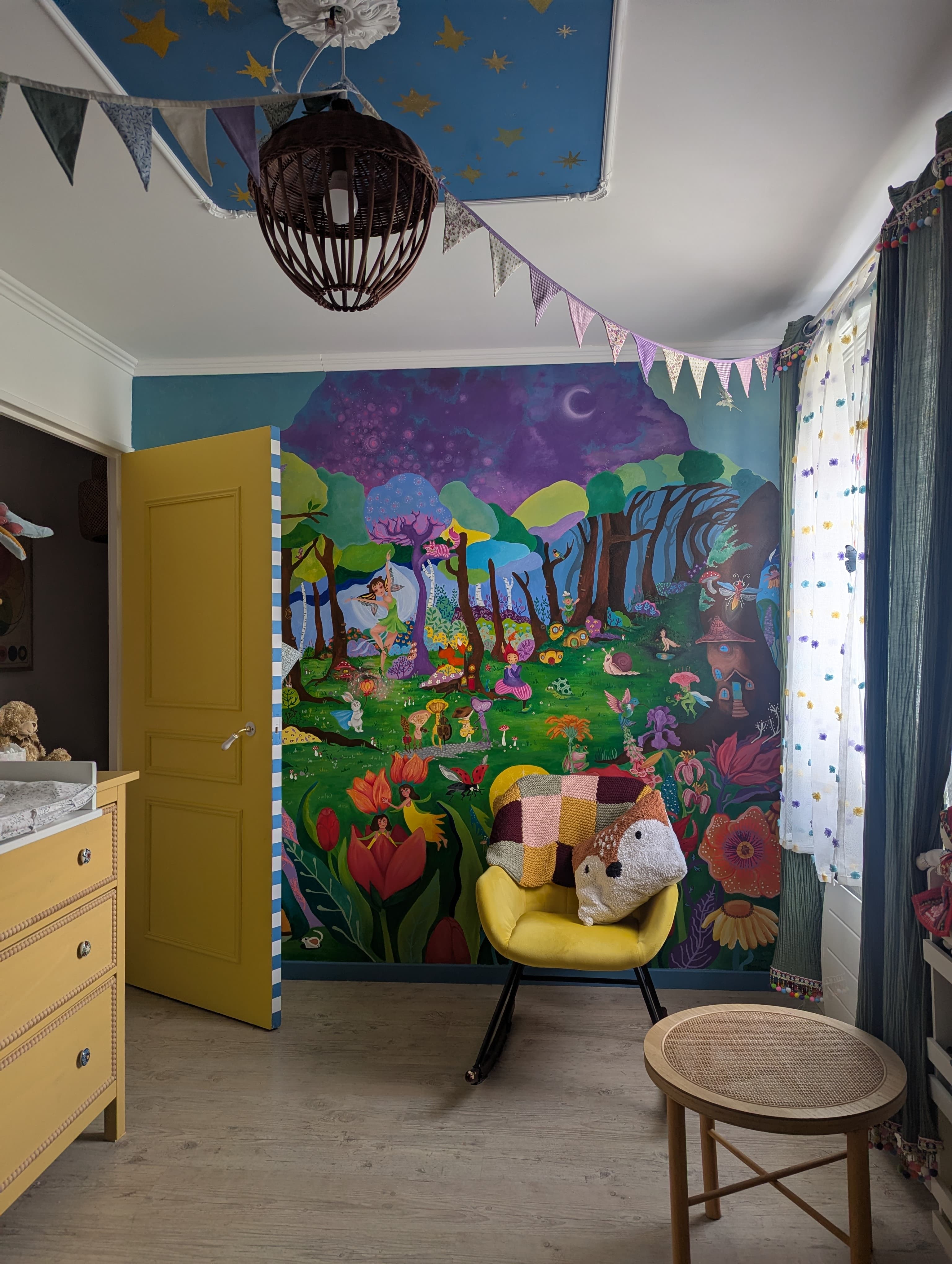 Chambre d’enfant - Forêt enchantée - Vue 3