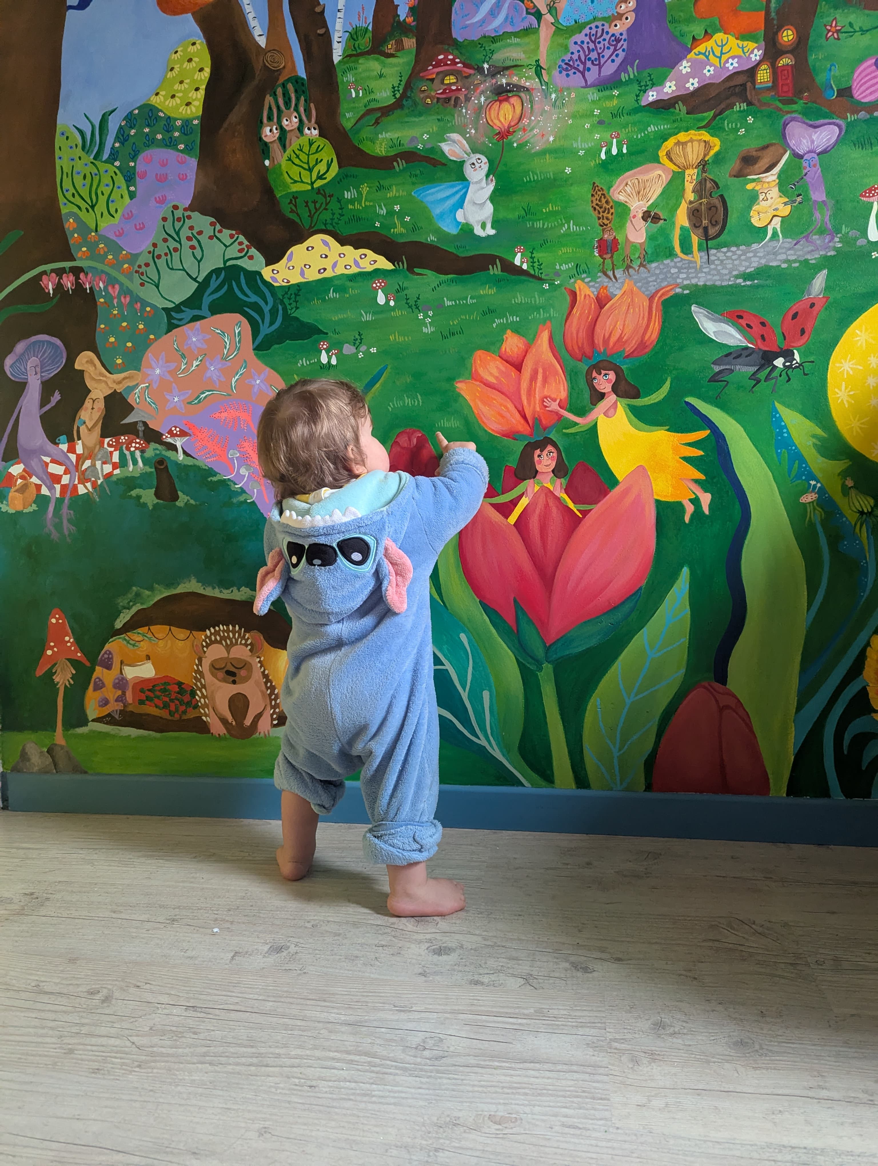 Chambre d’enfant - Forêt enchantée - Vue 2