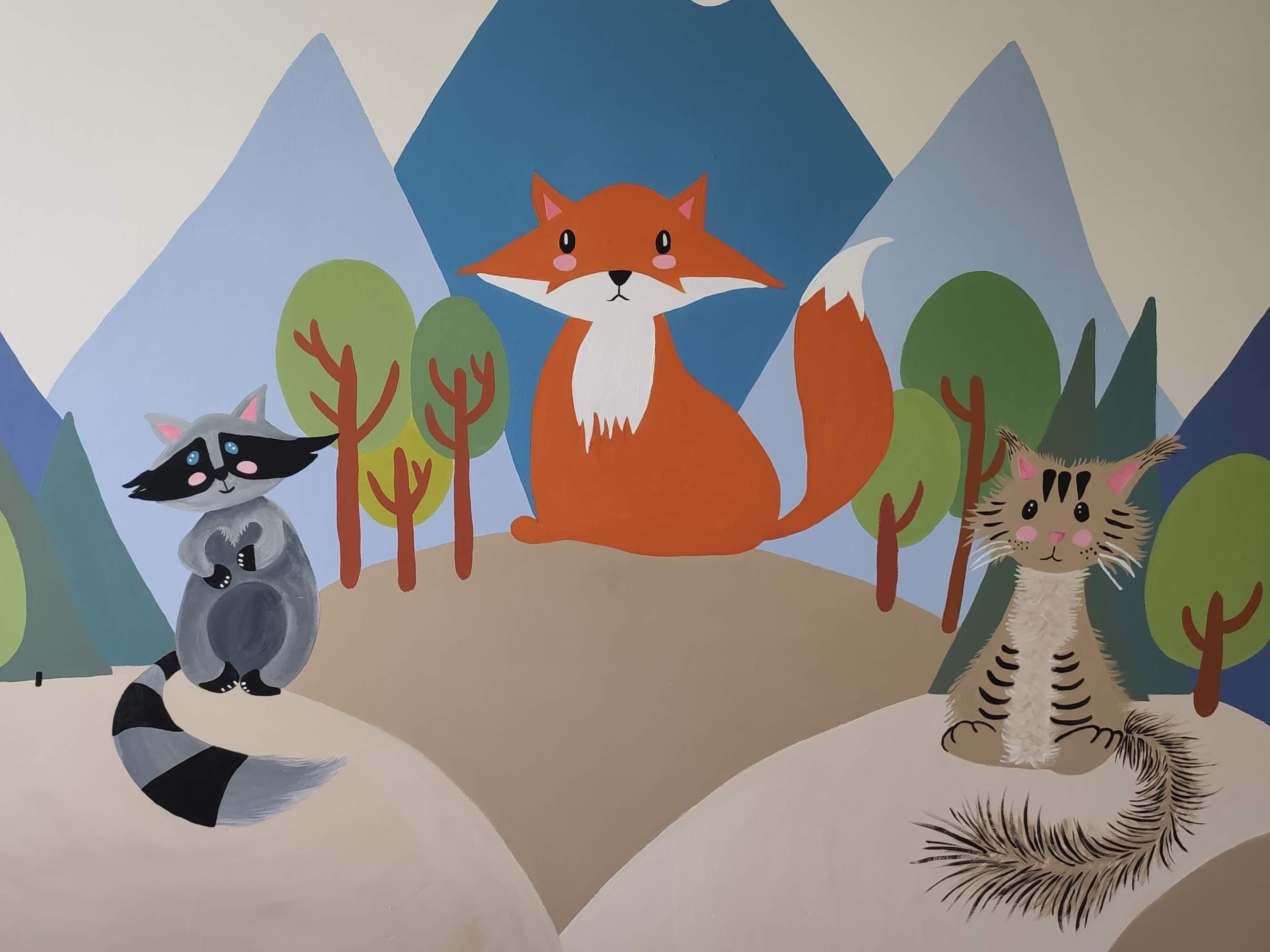 Chambre d’enfant - montagne - Vue 2