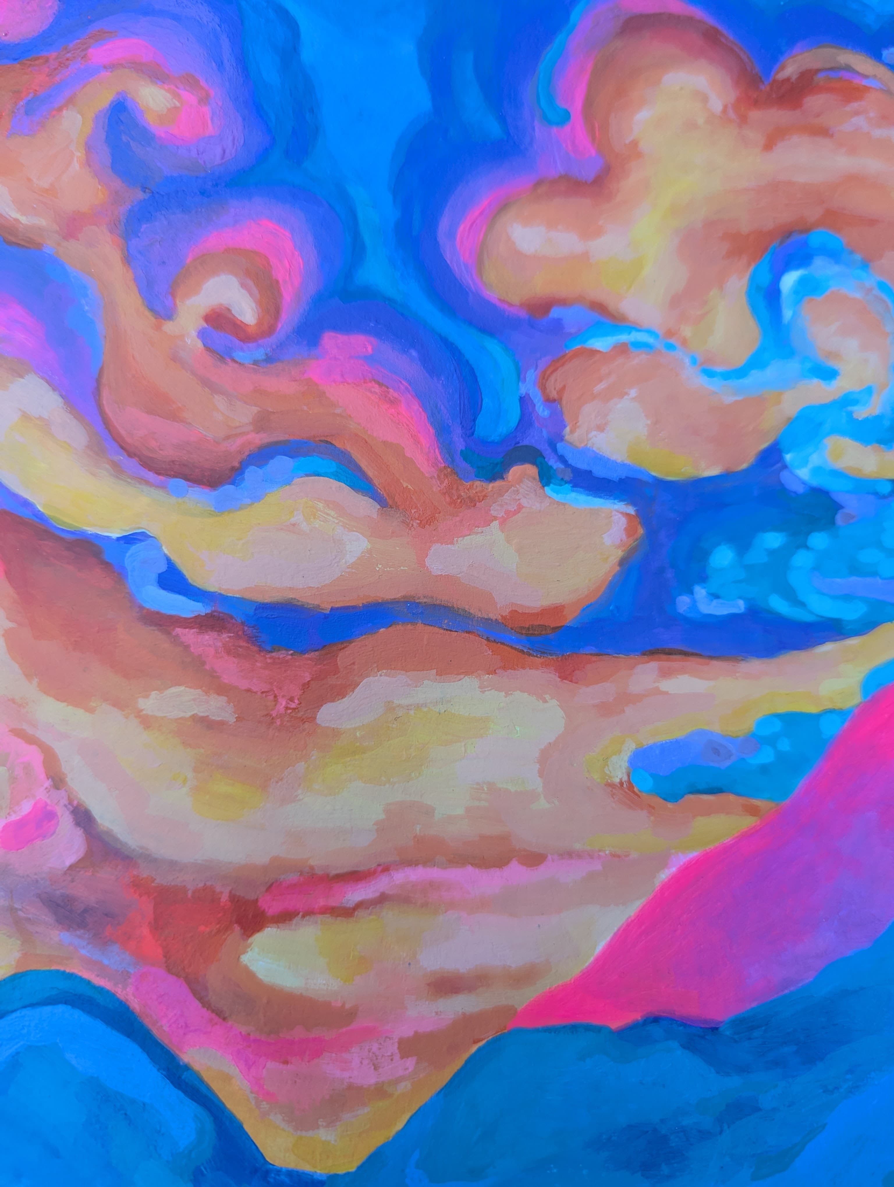 Ruisseau sous la montagne - Vue 3